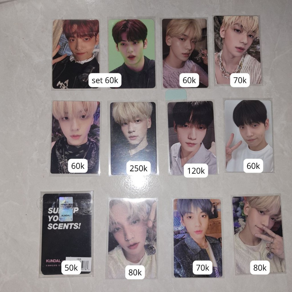 aab pc beomgyu huening yeonjun soobin taehyun txt nigthmare m2u r1 r2 pws harley boneka soundwave po