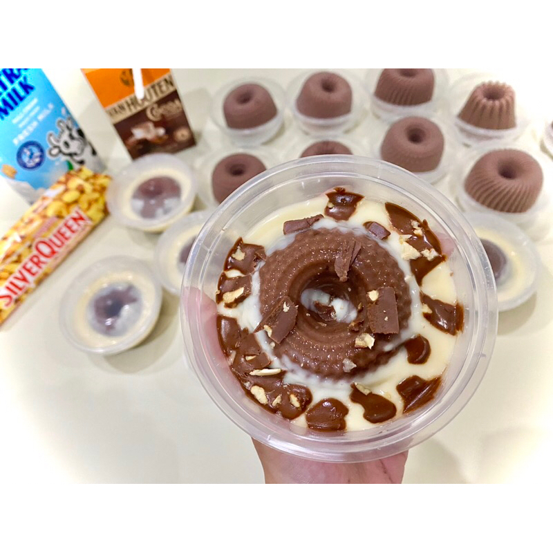 

Pudding Silverqueen with Vlanilla Cheese