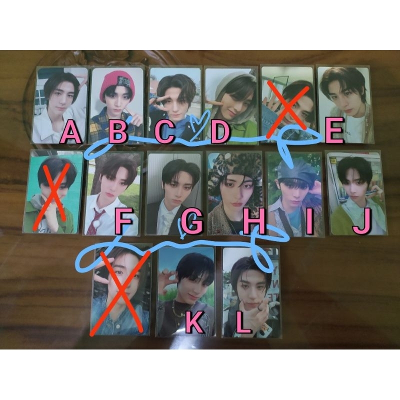 BOYNEXTDOOR Taesan Leehan Photocard WHO WHY LD lucky draw m2u sg24 dazed hoodie peace cardigan maung