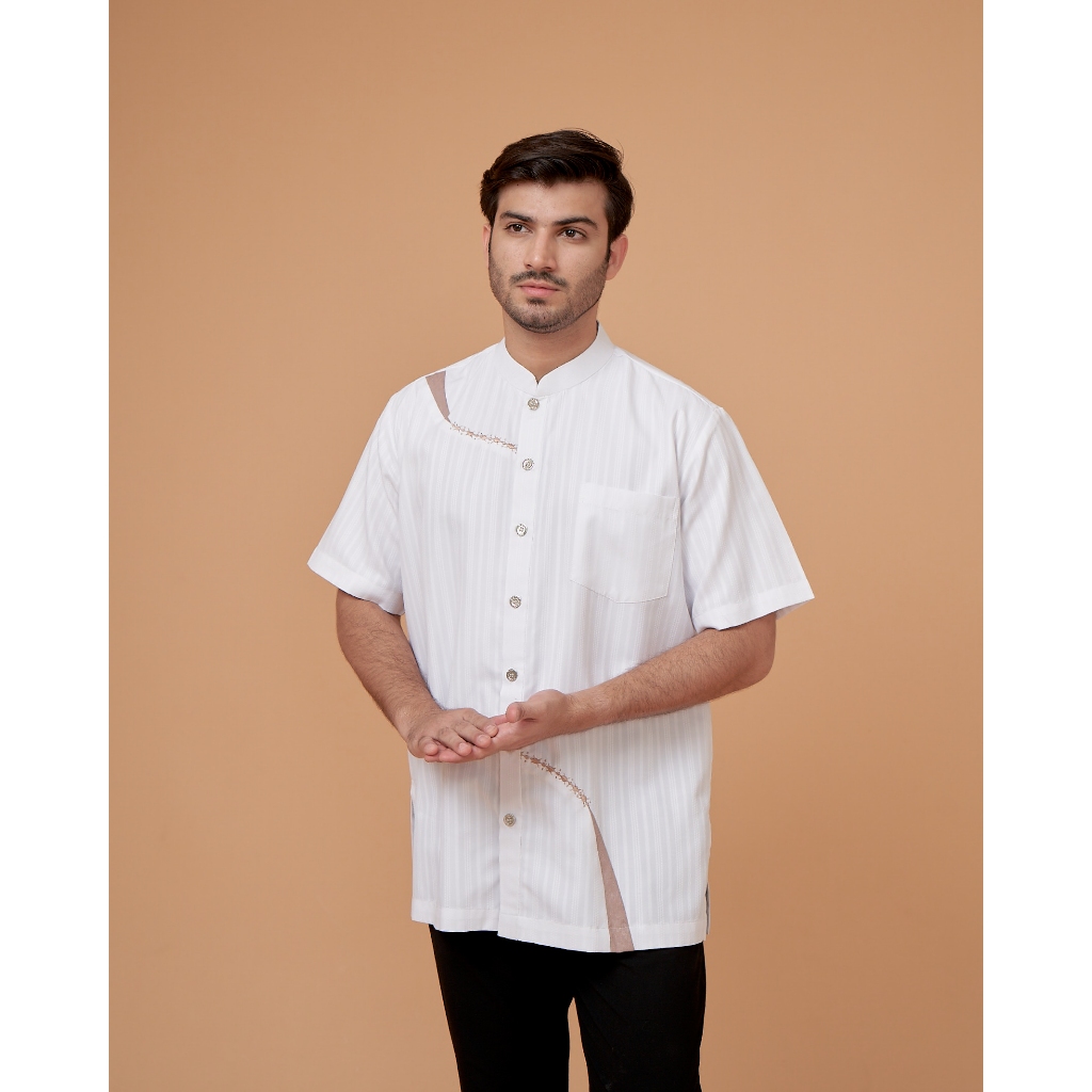 Ranti - Baju Muslim Koko Pria Lengan Pendek | Nizar Koko