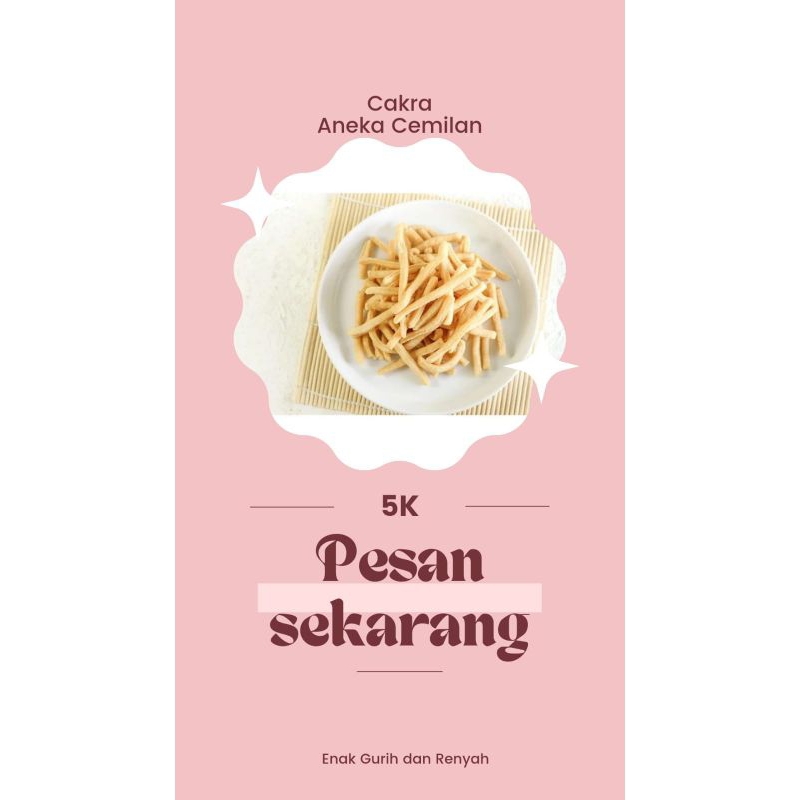 

Stik bawang Jajan enak jajan gurih jajan renyah 100g