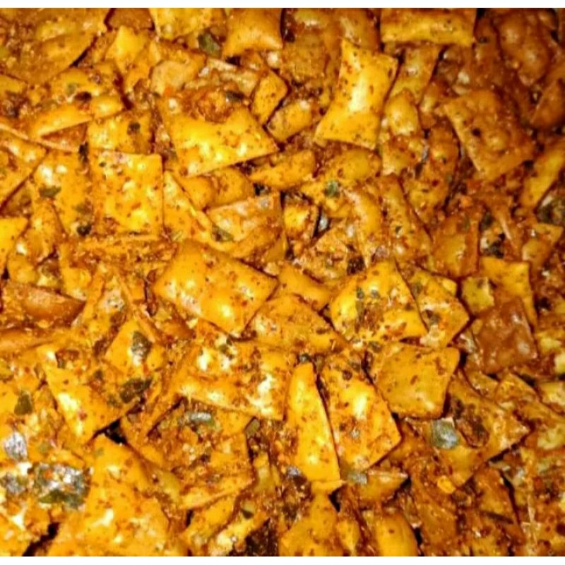 

kulit pangsit pedas daun jeruk