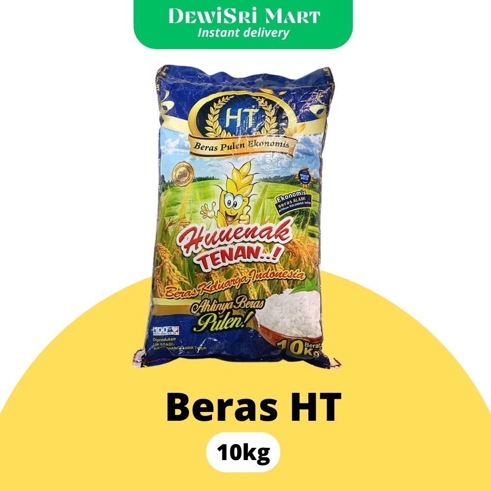 

Beras HT 10kg - Dewi Sri Mart