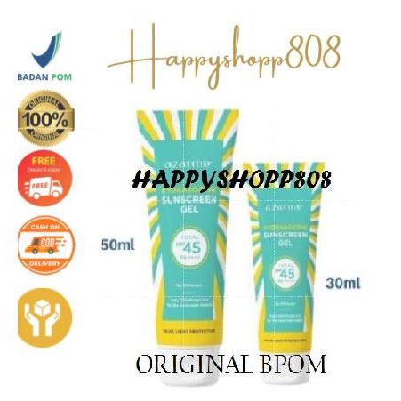 [ AZARINE SUNSCREEN SPF 45 PA +++  ] Azarine Hydrasoothe Sunscreen Gel SPF 45 PA++++ SUNSCREEN AZARI