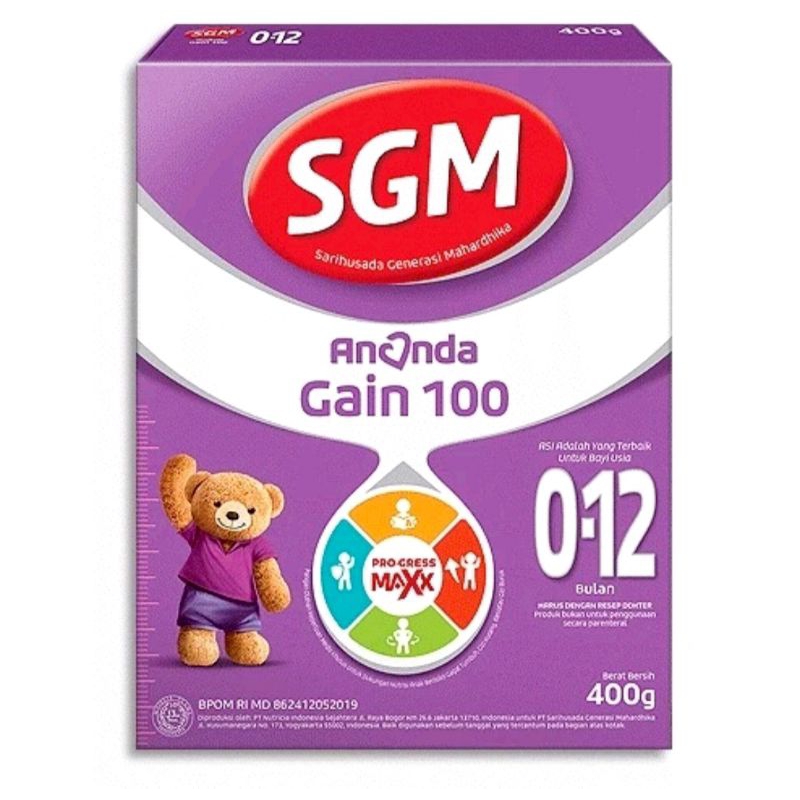 SGM Gain Ananda 100 Usia 0-12 Bulan