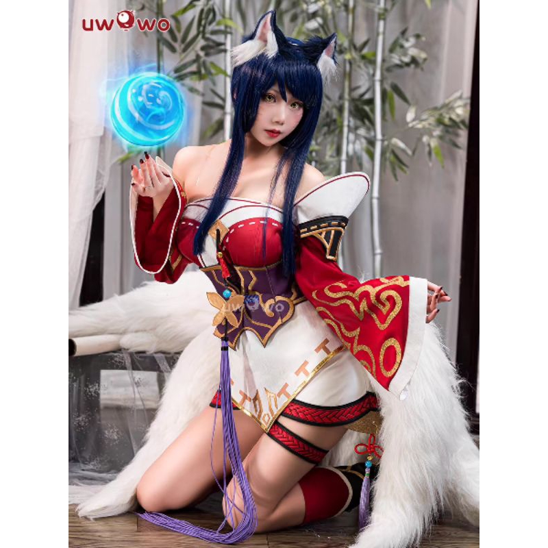 Kostum Cosplay Ahri Wildrift Default League of Legends