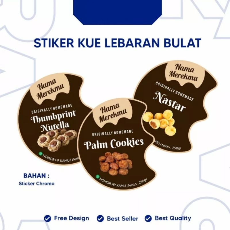 

[COD] Stiker untuk parcel, Stiker label kue