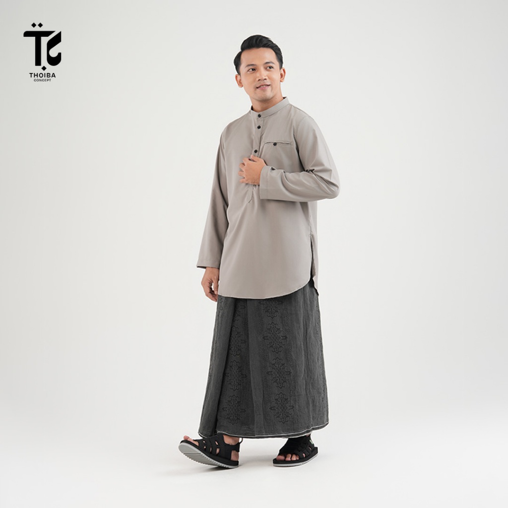 Thoiba Concept - Khalil Koko Pria Kancing Katun Superfine