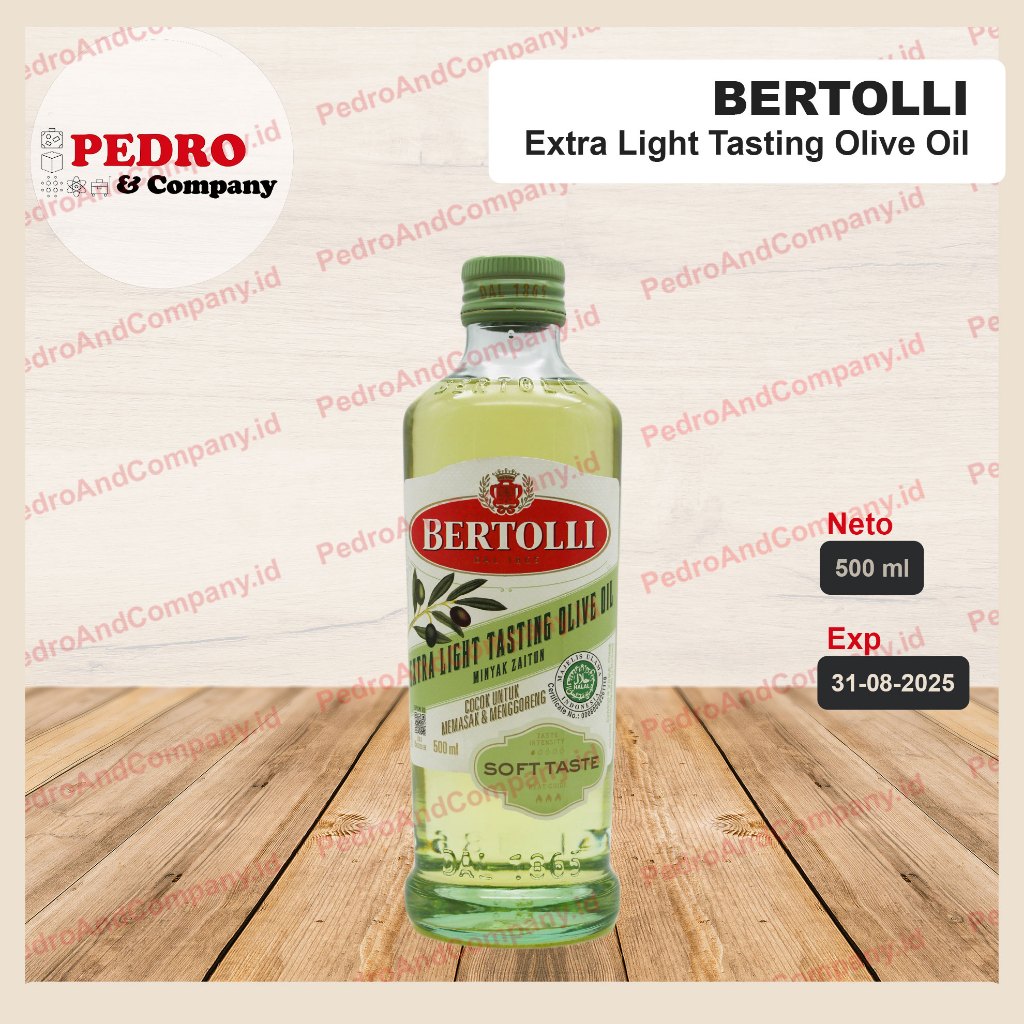

Bertolli - Extra light olive oil / minyak zaitun (500 ml)