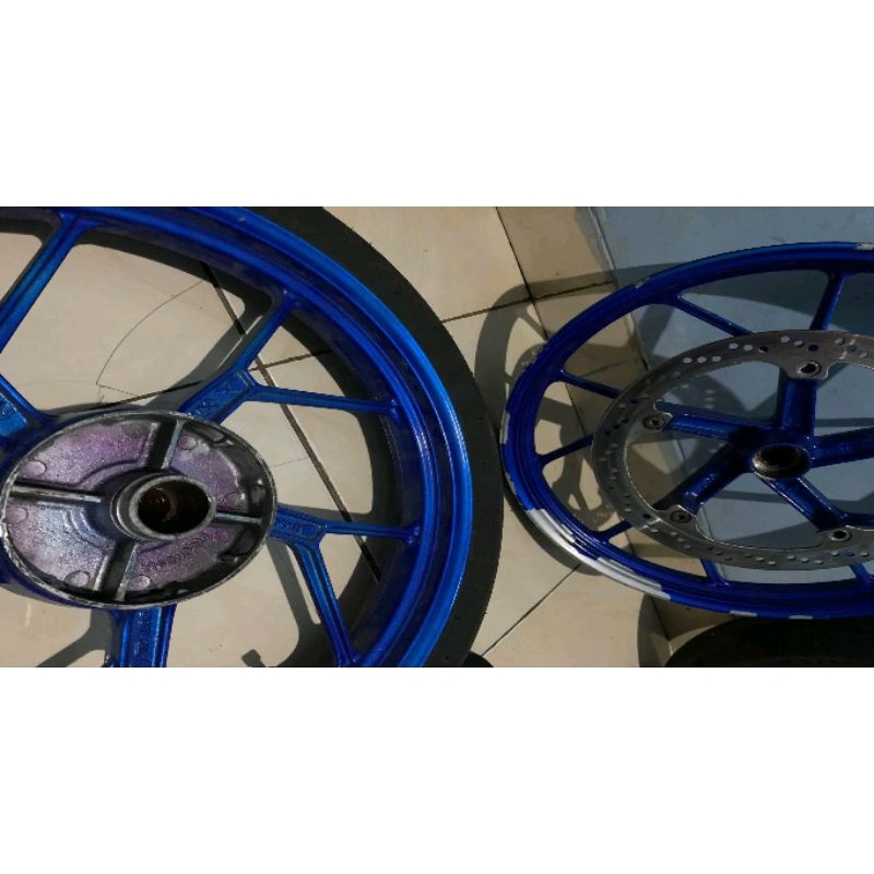 velg satria fu injeksi original copotan