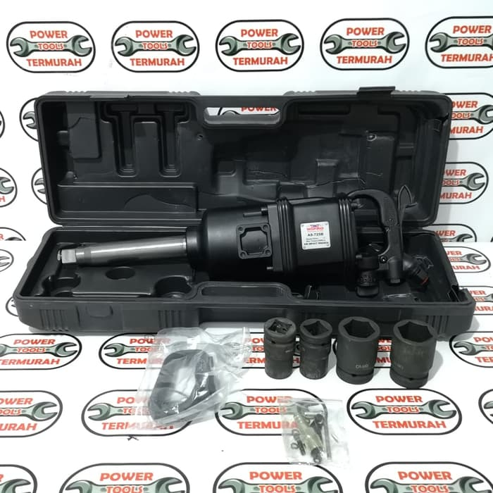 Air Impact Wrench 1" WIPRO AS 725B Alat Buka Baut Mobil Truk Angin