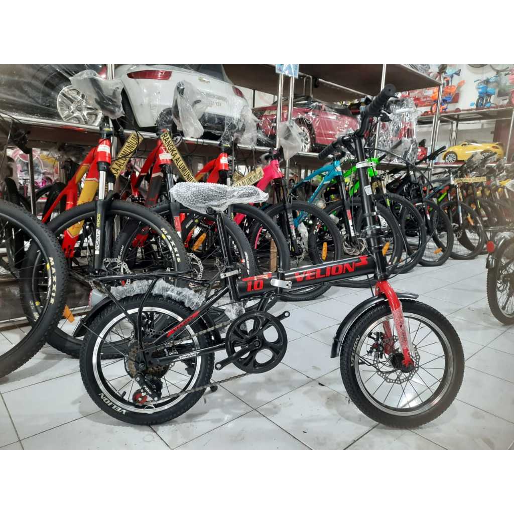 SEPEDA LIPAT 16 ANAK VELION//sepedalipatanakmurah