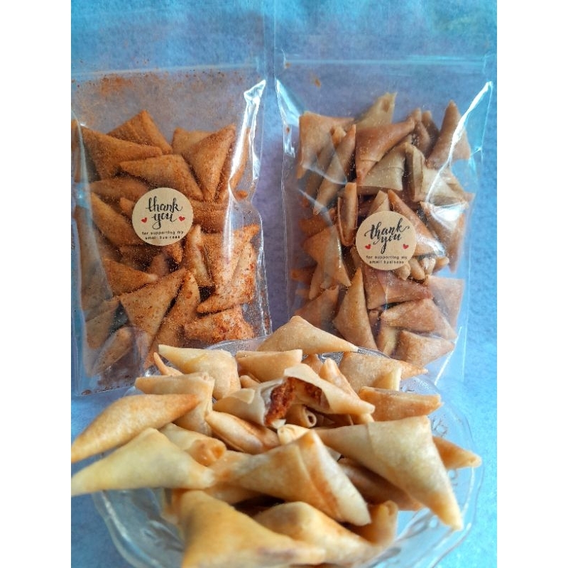 

Samosa Abon Kering Enak Pedas 200gr