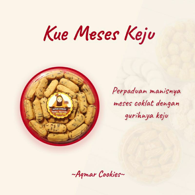

Kue Kering Meses Keju 500 gr