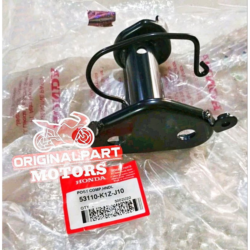 Post Handle Comp PCX 160 Gondok Dudukan Bawah Stang Sting Honda New PCX 160 K1Z 53110K1ZJ10  Origina