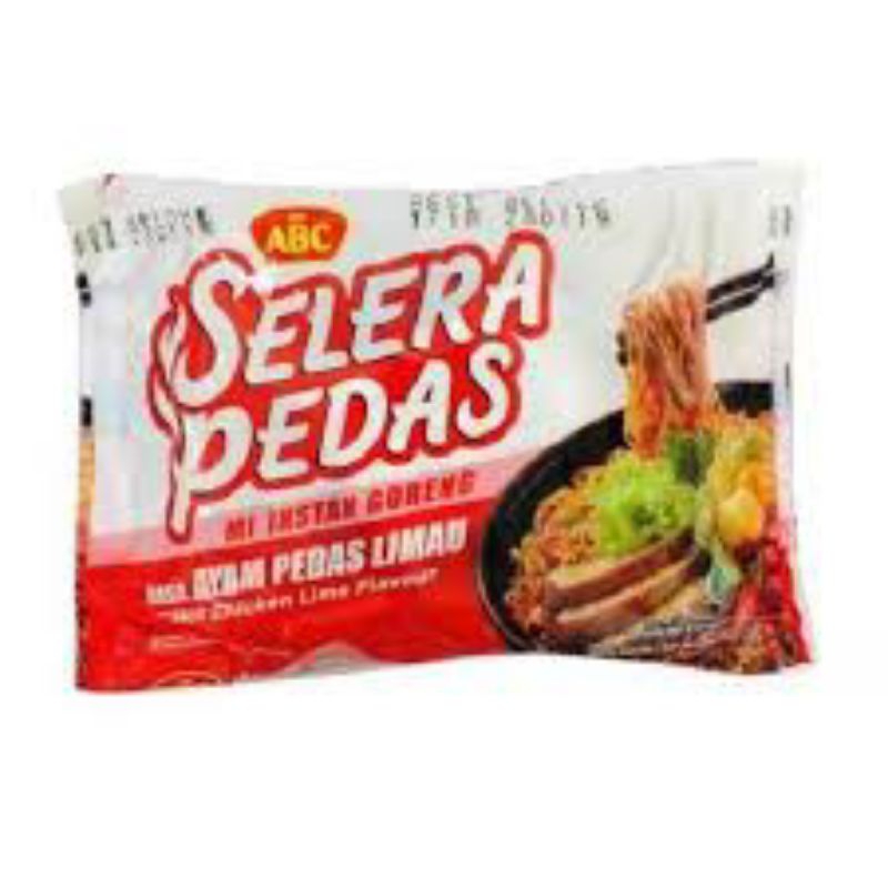 

Mie ABC Selera Pedas Ayam Pedas Limau