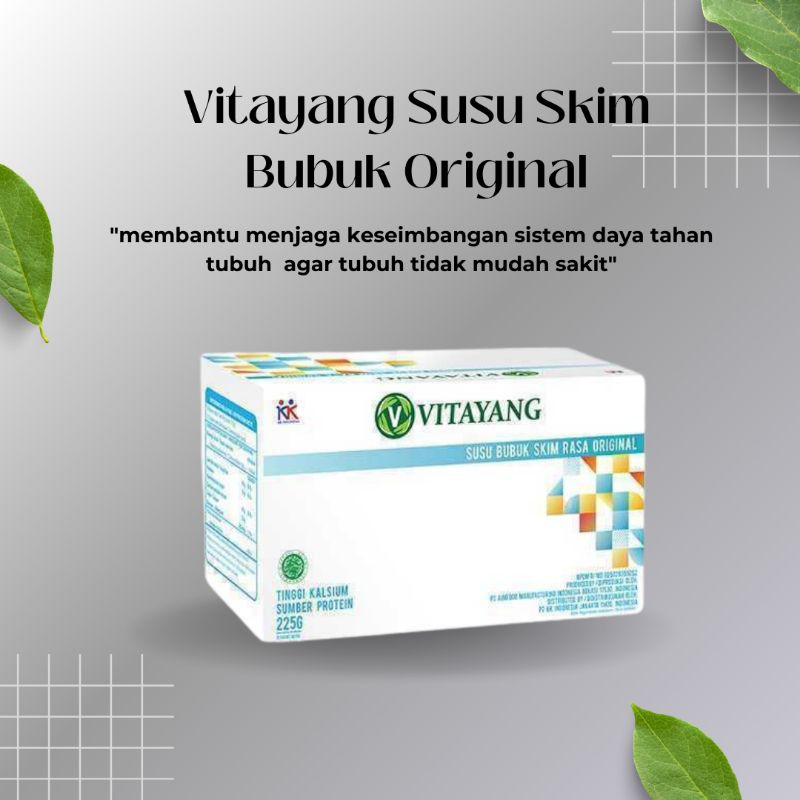 

Vitayang susu skim bubuk colostrum meningkatkan sistem imun daya tahan kk Indonesia