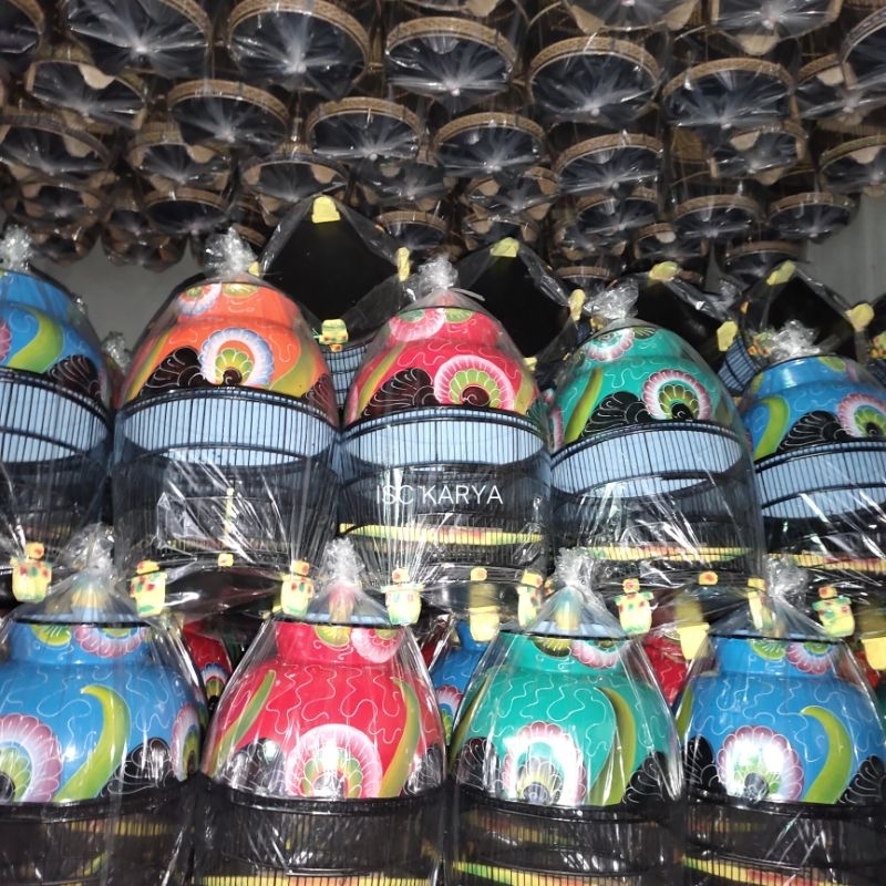 SANGKAR BURUNG ANTIK KANDANG PERKUTUT MURAH ASLI PENGRAJIN BERKUALITAS