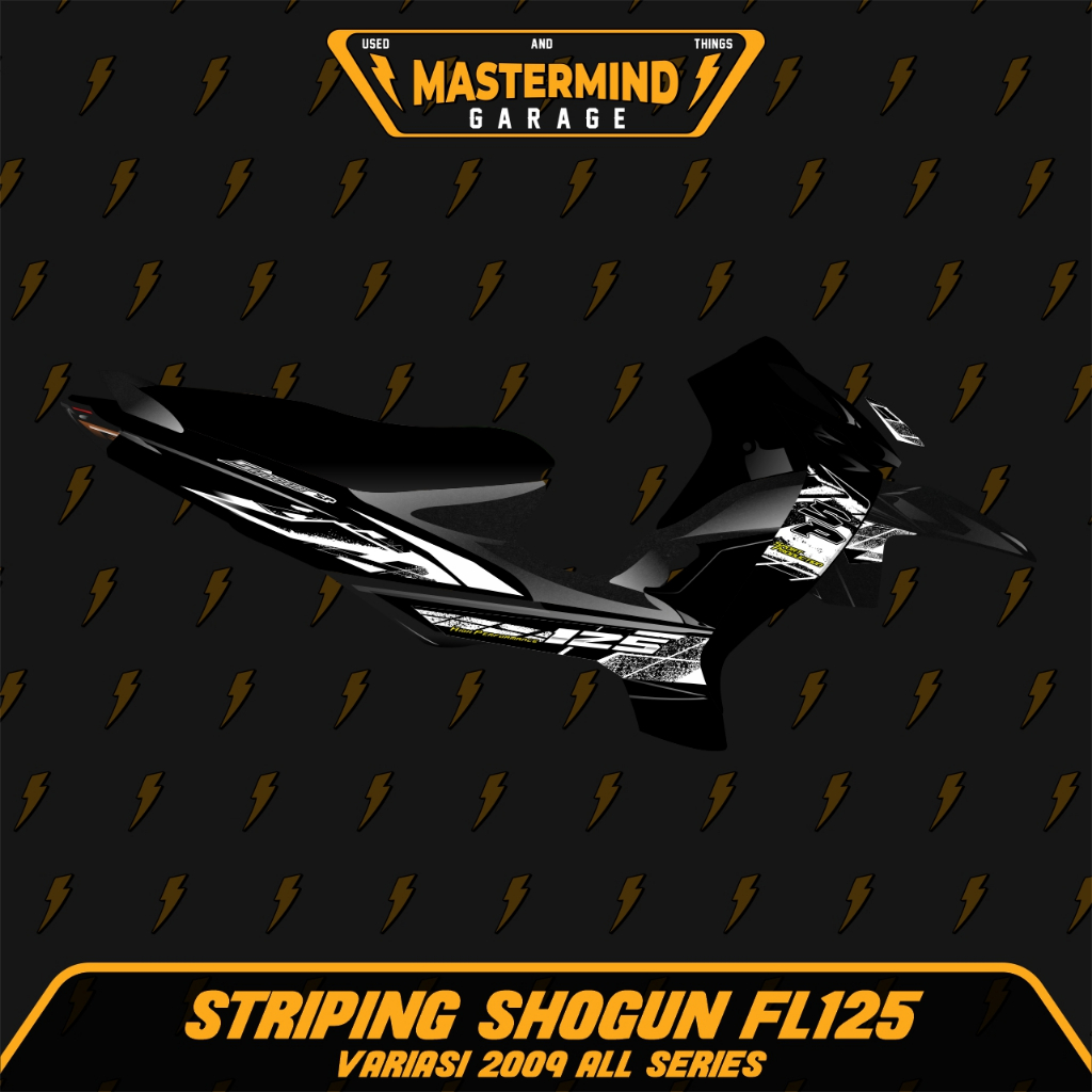 Striping Suzuki Shogun SP FL 2009 2010 Variasi