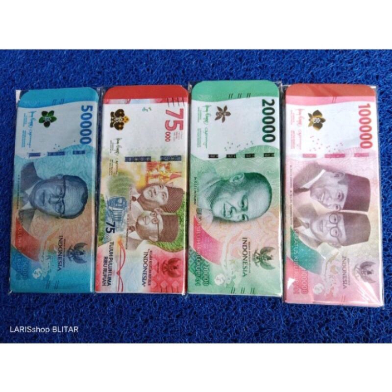 

10 Pcs Amplop Lebaran Motif Uang