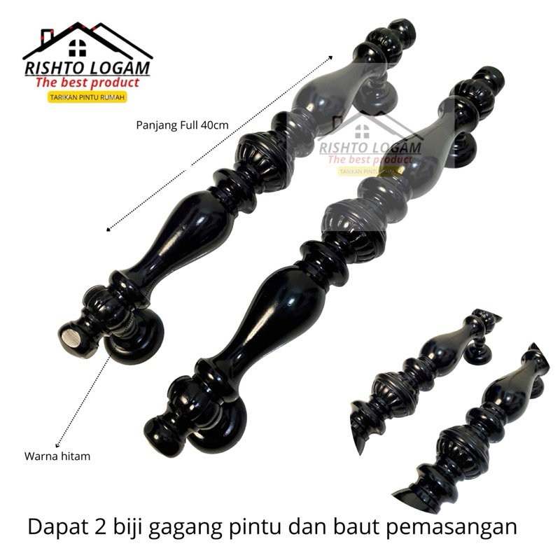 tarikan pintu kuningan 40cm gagang pintu rumah minimalis handle pintu utama kuningan Bima