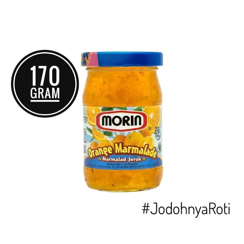 

Morin Selai Jeruk Orange Marmalade 170gr