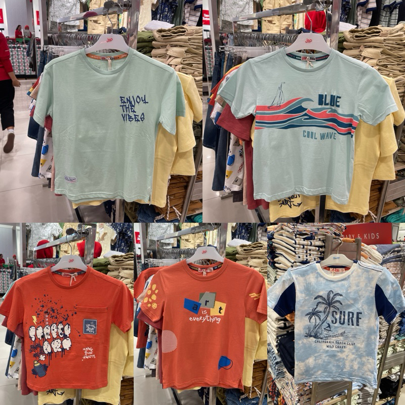 JSP KIDS - NEW Kaos Anak Laki-Laki (4-14 Tahun)