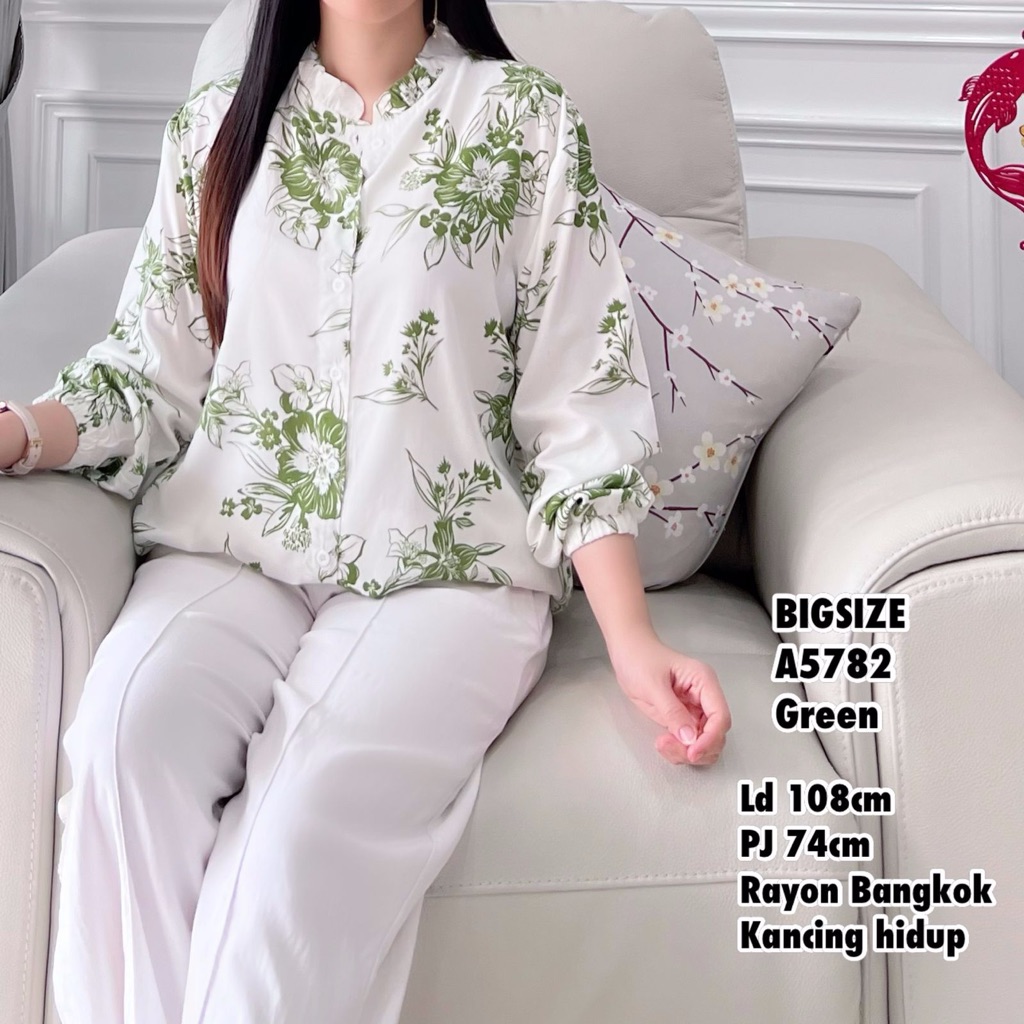 A5782 blus rayon jumbo