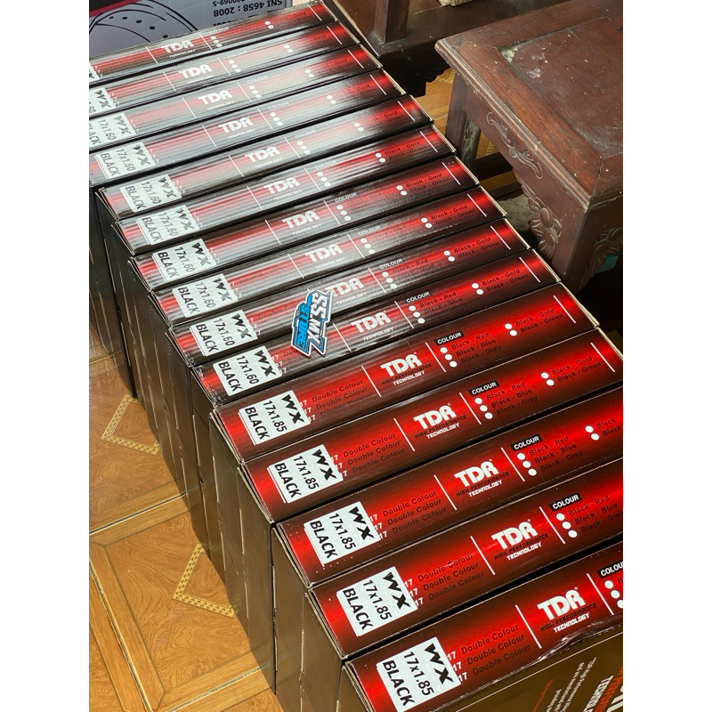 Velg tdr 160-185-215 ring 17 hitam glossy