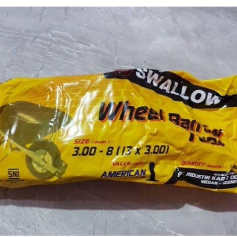 BAN DALAM GEROBAK SORONG 3.00-8 13X3.00