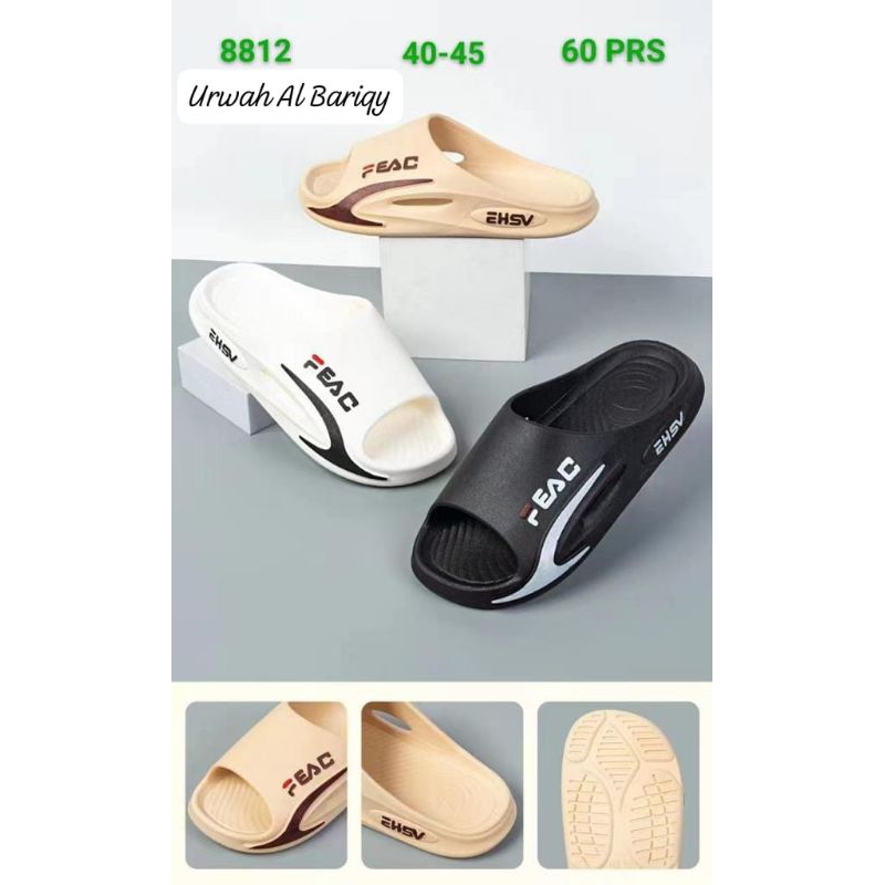 Sandal Pria Sandal Slide Sandal Rumah Sandal Pria Sendal Ruangan Sandal Pria