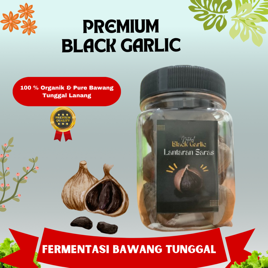 

Black Garlic Premium | Fermentasi Bawang Hitam Tunggal Premium