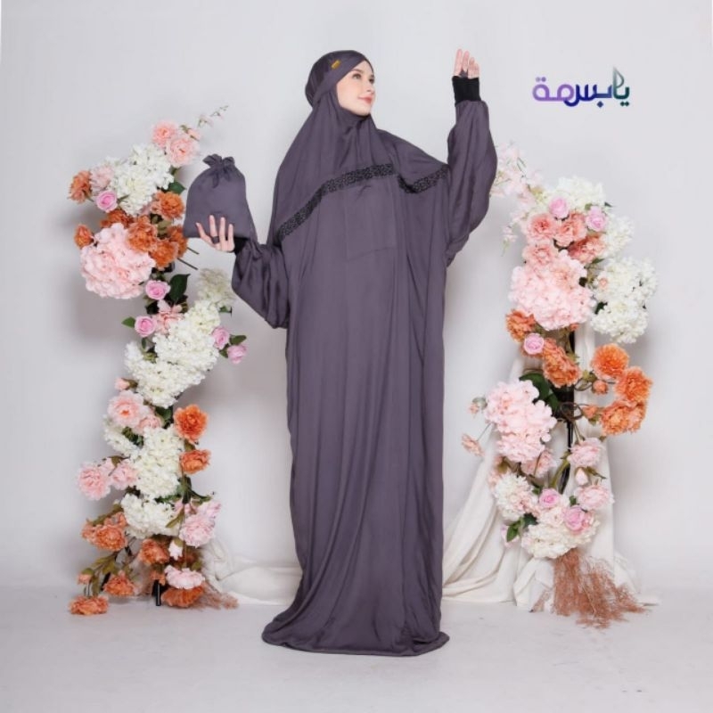 Mukena Yabasmah Kejora | Mukena Hadramaut | Mukena Malaysia | Mukena Manset