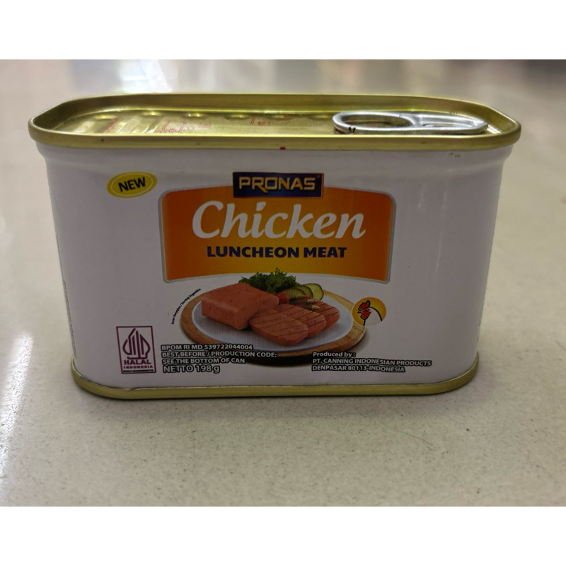 

PRONAS LUNCHEON AYAM CHICKEN KORNET 198gram