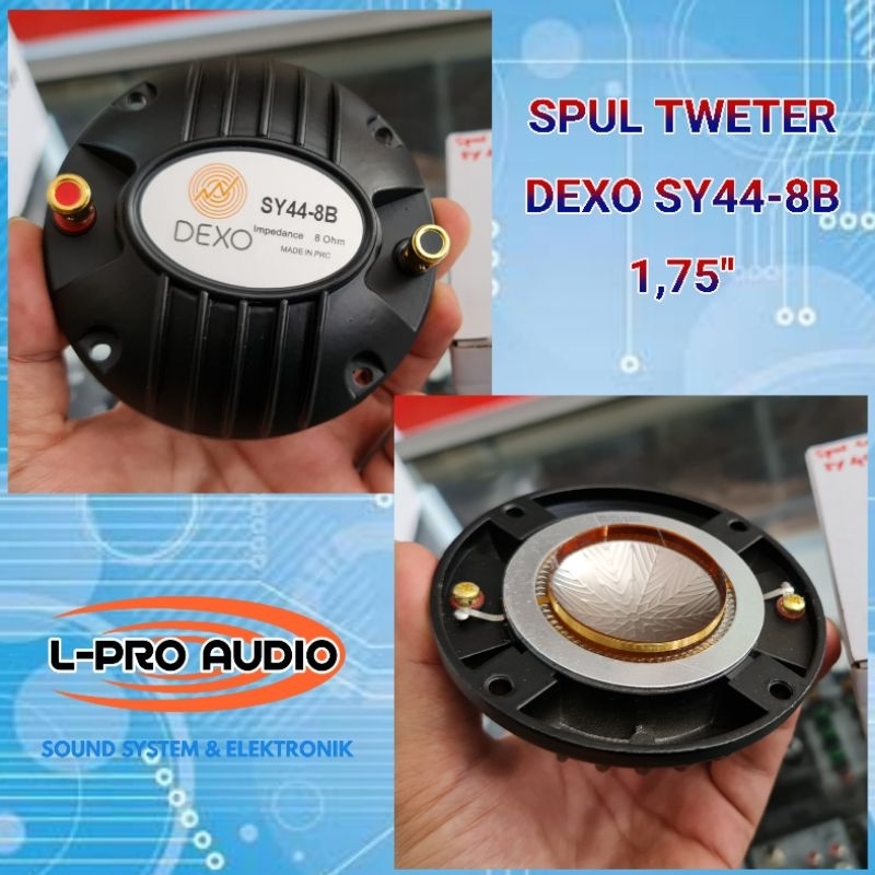 Spul tweter DEXO SY44-8B voice coil tweeter 1,75 inch 44,4mm