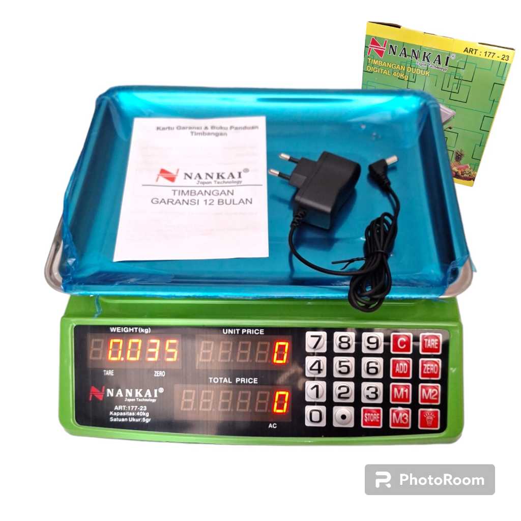 NANKAI timbangan duduk digital pvc 40kg nankai timbangan 40 kg nankai