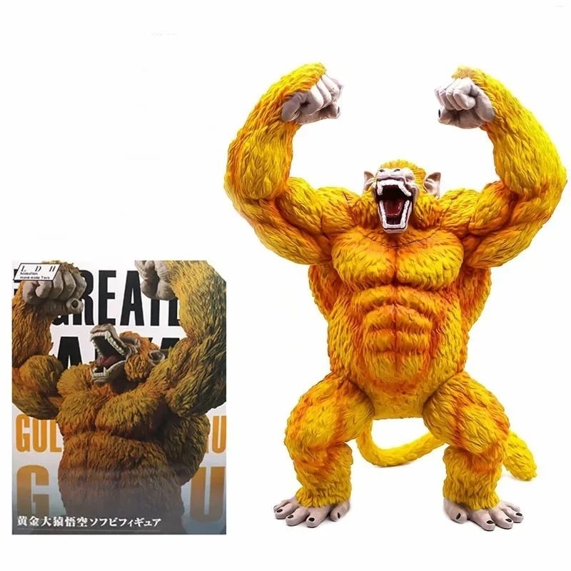 Action Figure Golden Ozaru Jumbo Size Oozaru Gold Son Goku Dragon Ball Z Super Great Ape