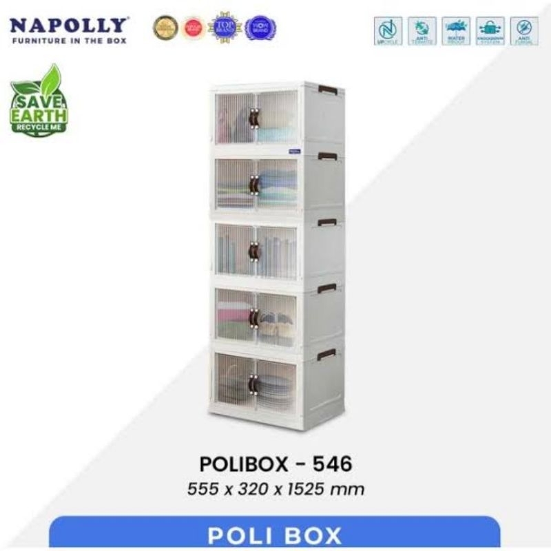polibox napolly 4susun & 5susun