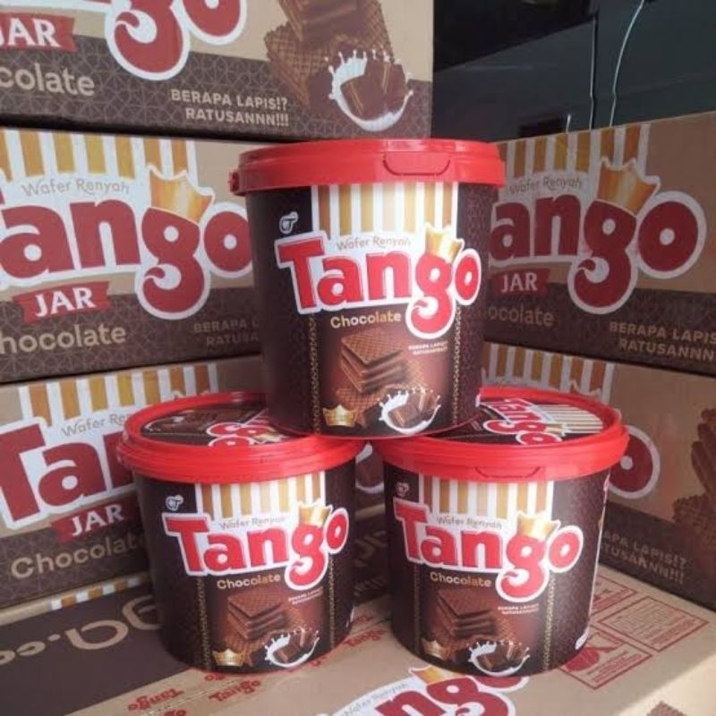 

Termurah tango wafer jar kemasan timba 240gr