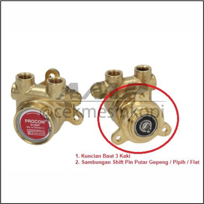 Procon Head Pump Mesin Kopi 3/8"