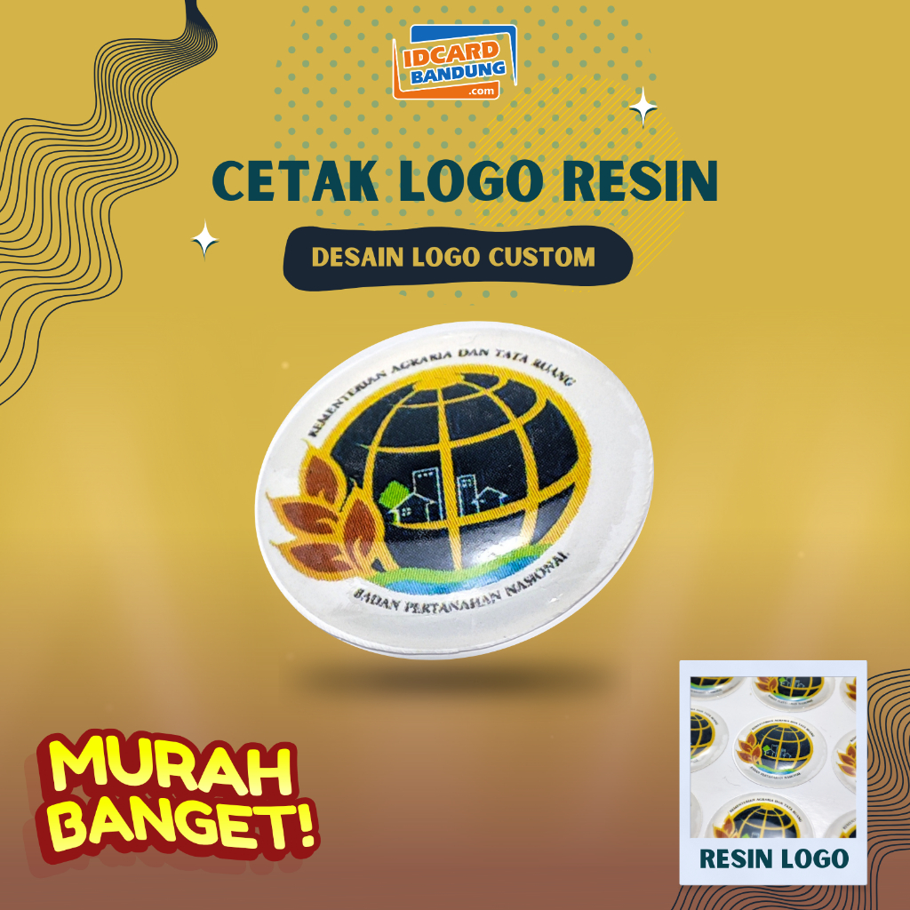 

Cetak Resin Logo Perusahaan Bulat Diameter 2cm Untuk Yoyo