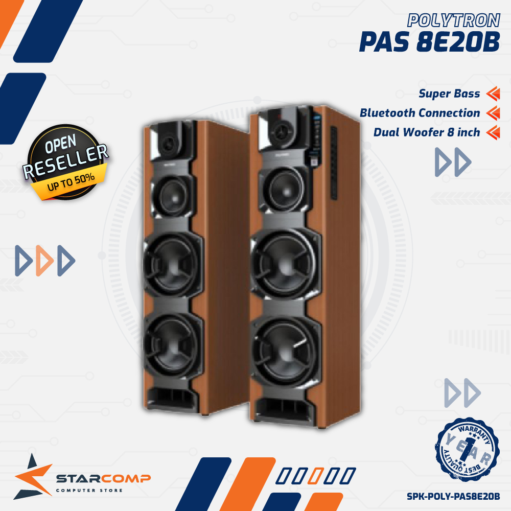 Speaker Aktif Polytron Bluetooth PAS-8E20B