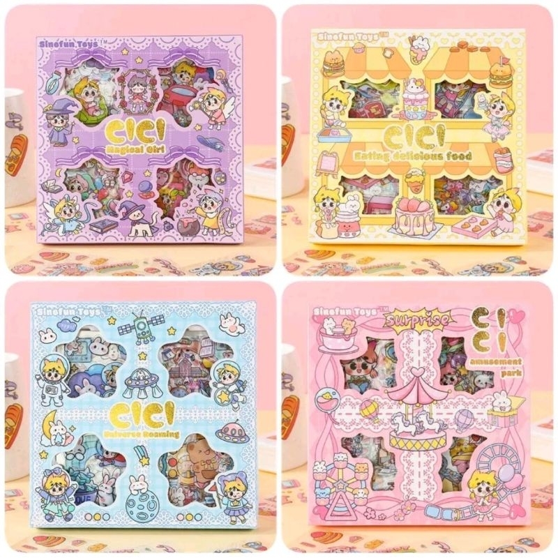 

Sticker Box Cici Lucu isi 100 Lembar