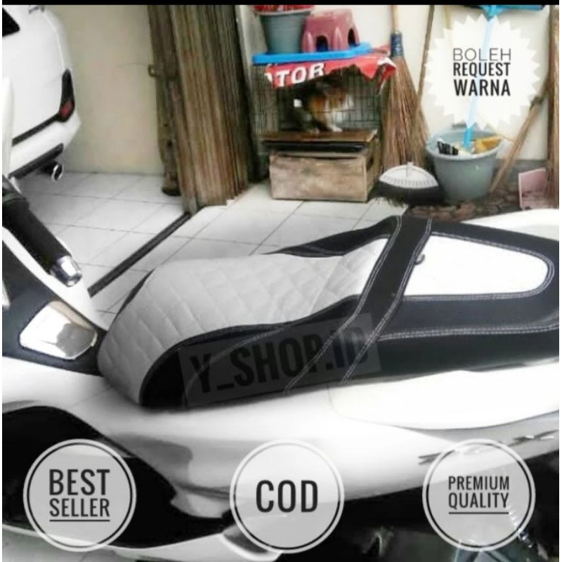 Kulit Jok Custom Pcx 150 160 Modif Retro Caferacer Mbatech
