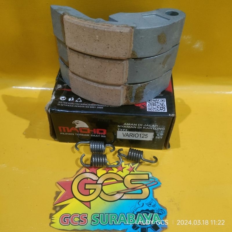 kampas ganda,kampas ganda only + per Vario 125,Vario 125 old,vario150  MACHO