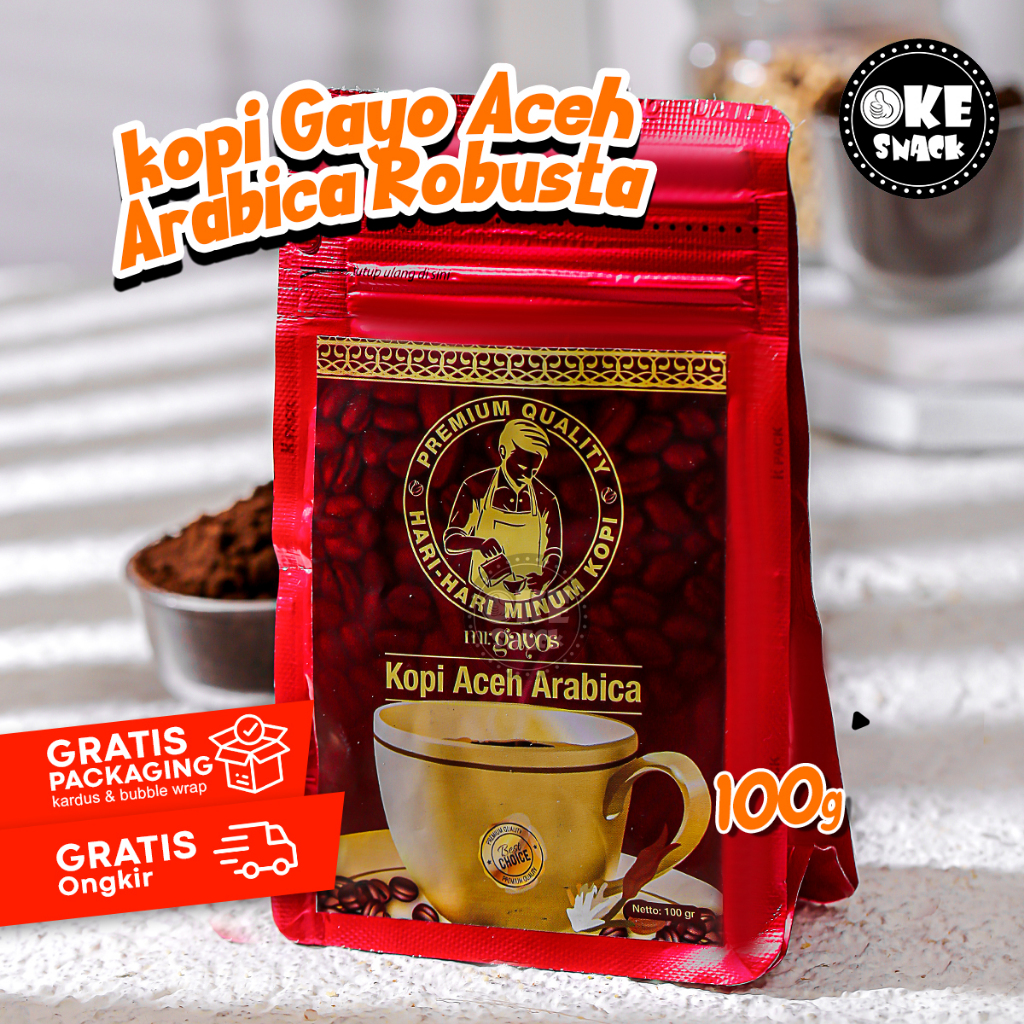 

Kopi Gayo Aceh Arabica Robusta | Kopi Gayo - 100g