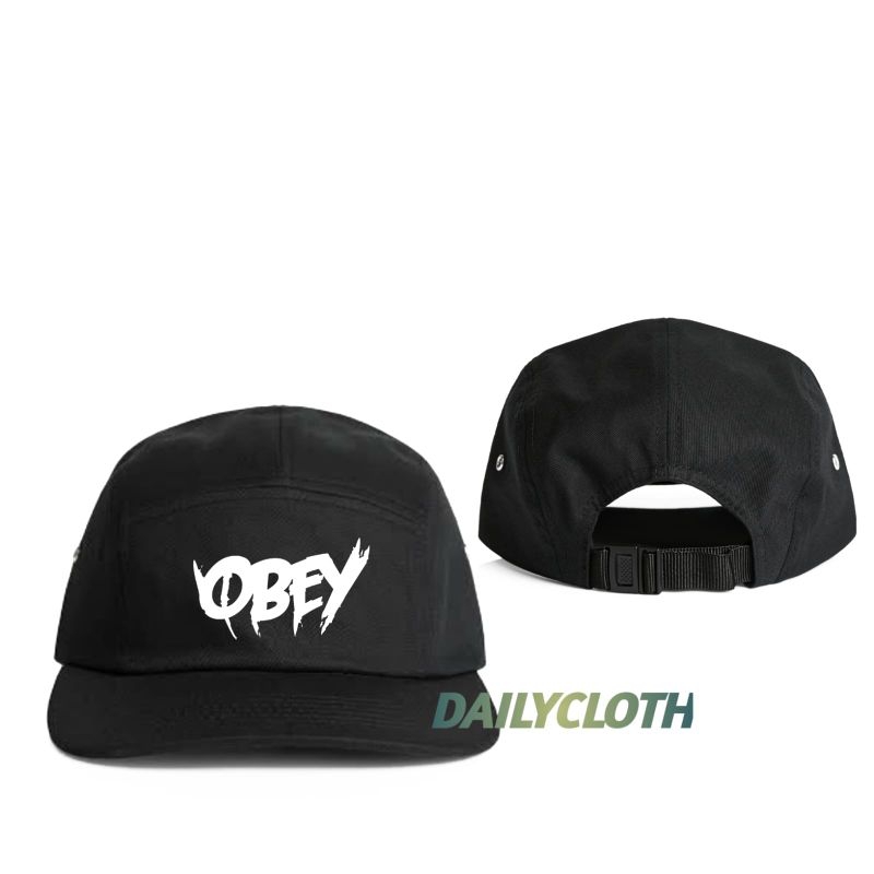 TOPI 5 PANEL /TOPI SIX PANEL PREMIUM/TOPI CASUAL PRIA WANITA OBEY