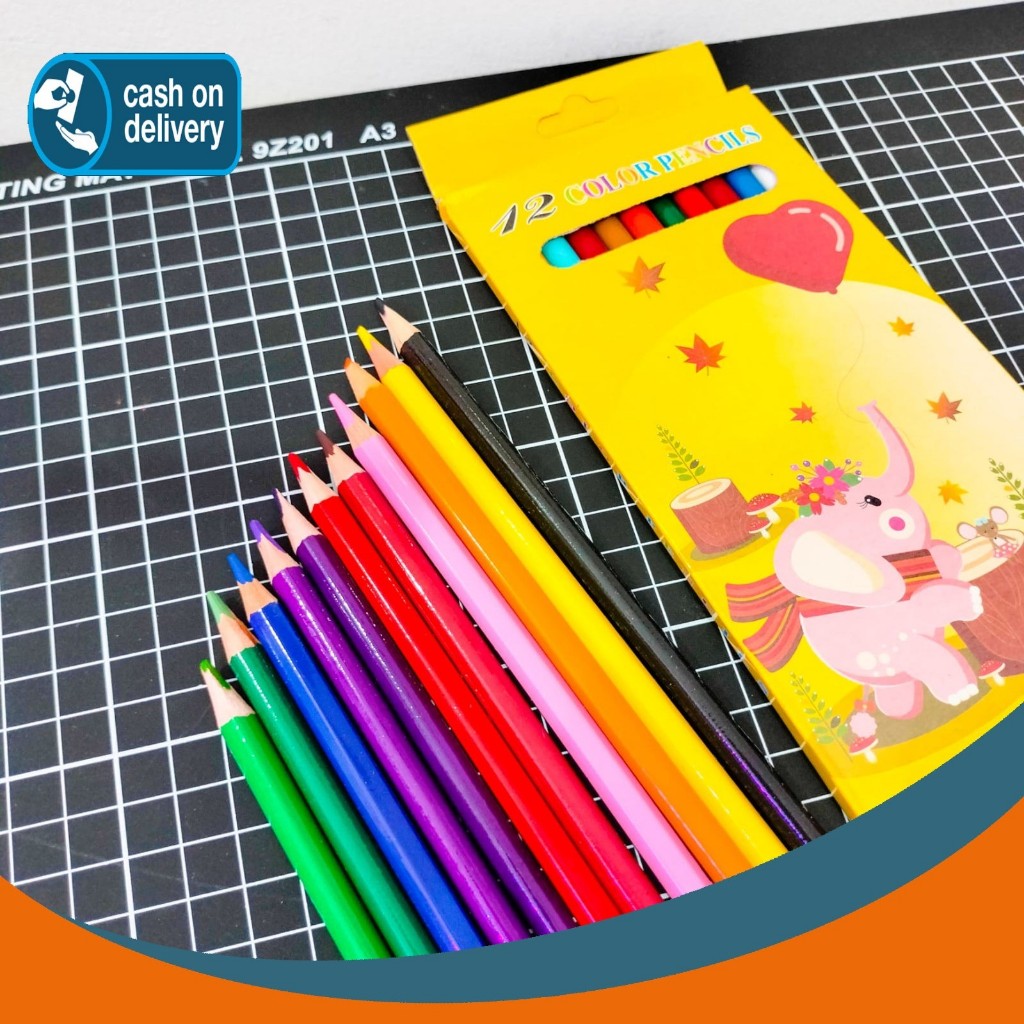 

PENSIL WARNA MURAH ISI 12 COLOR PENCIL PENCILS WARNA WARNI MEWARNAI COLORING COLOUR ALAT TULIS KANTOR SEKOLAH MURAH TERMURAH COD