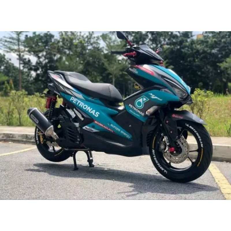 Decal Aerox Old Full Body Motif Petronas