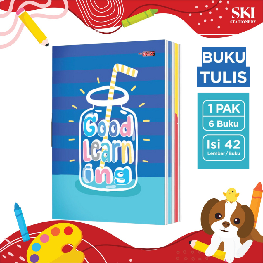 

(1 PCS) Bigboss Buku Tulis Boxy 42 lembar / Buku Boxy Bigboss